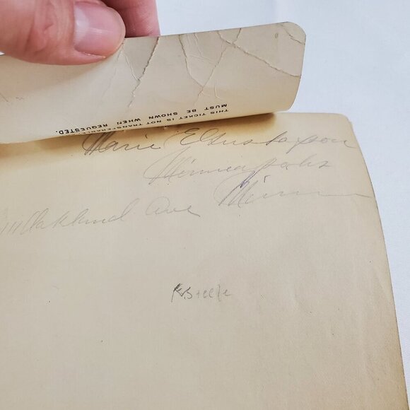 1909 Hallowed Hymns New And Old Gipsy Smiths Choir Special Edition plus membersh - Picture 7 of 8